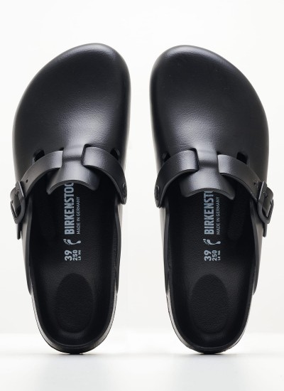 Women Sleepers Eva.Boston Black Rubber Birkenstock