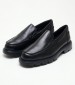 Men Moccasins 11705 Black Leather 24HRS