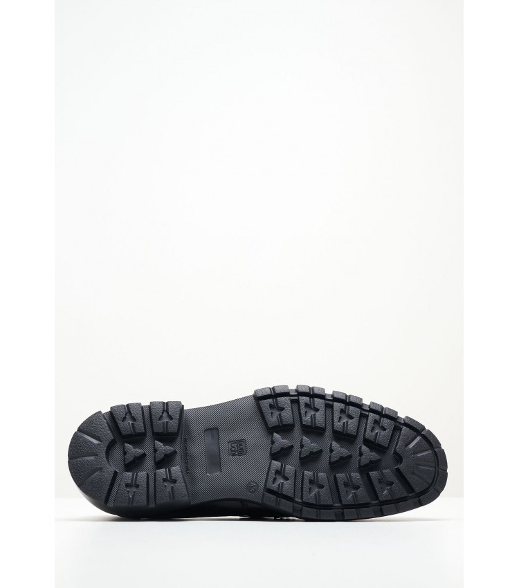 Men Moccasins 11705 Black Leather 24HRS