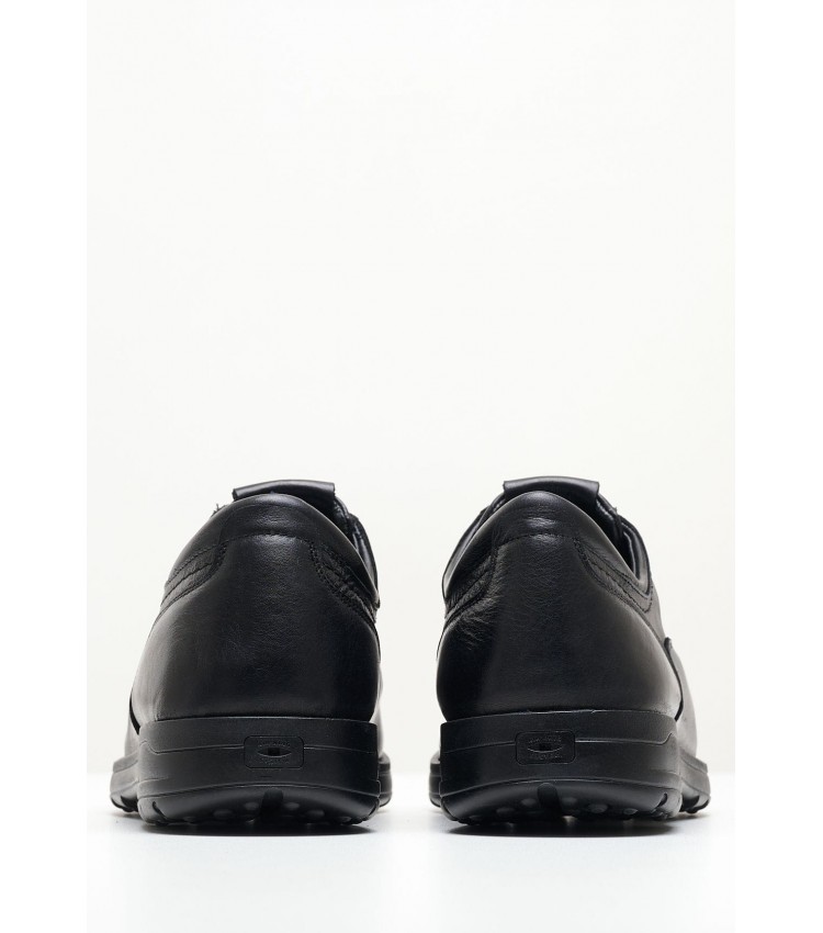 Men Shoes 11722 Black Leather 24HRS