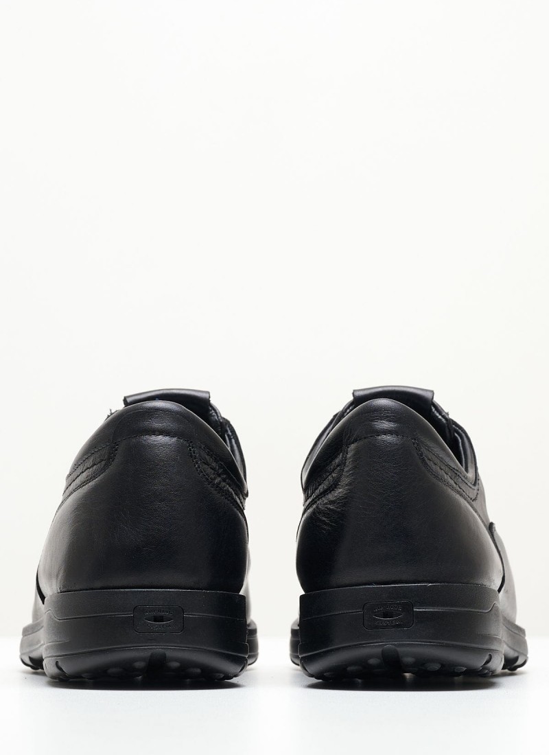 Men Shoes from the 24HRS brand 11722 Black Leather mortoglou.gr