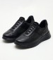 Men Casual Shoes 11725 Black Leather 24HRS