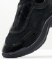 Women Casual Shoes 25892 Black Buckskin 24HRS