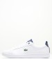 Ανδρικά Παπούτσια Casual Carnaby.2231 Άσπρο Δέρμα Lacoste
