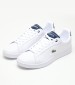 Ανδρικά Παπούτσια Casual Carnaby.2231 Άσπρο Δέρμα Lacoste