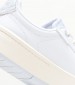 Γυναικεία Παπούτσια Casual Crnb.Plat Άσπρο Δέρμα Lacoste