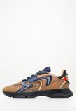 Ανδρικά Παπούτσια Casual L003.24.K Καφέ Δέρμα Καστόρι Lacoste