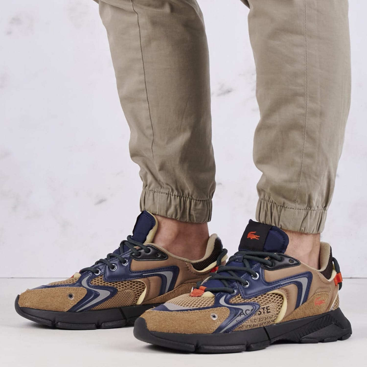 Casual - Sneakers Lacoste L003.24.K-Brown