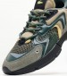 Ανδρικά Παπούτσια Casual L003.24.P Πράσινο Δέρμα Καστόρι Lacoste