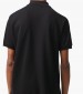 Men T-Shirts L1212 Black Cotton Lacoste