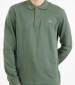 Men T-Shirts L1312.Gr Green Cotton Lacoste