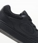 Men Casual Shoes Lineset.2231 Black Leather Lacoste