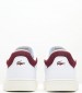 Men Casual Shoes Lineset.2231 White Leather Lacoste