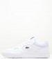 Women Casual Shoes Lineset1 White Leather Lacoste