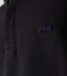Men T-Shirts PH2481 Black Cotton Lacoste