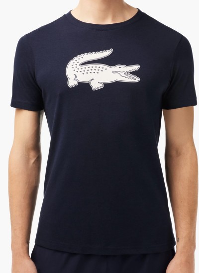 Ανδρικά Παντελόνια HH2661 Σκούρο Μπλε Βαμβάκι Lacoste