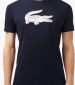 Men T-Shirts Sport.Print23 DarkBlue Cotton Lacoste