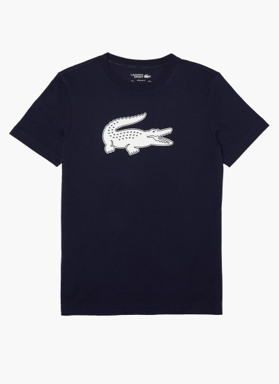 Ανδρικά Παντελόνια HH2661 Σκούρο Μπλε Βαμβάκι Lacoste