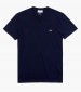 Ανδρικές Μπλούζες TH6709 Σκούρο Μπλε Βαμβάκι Lacoste