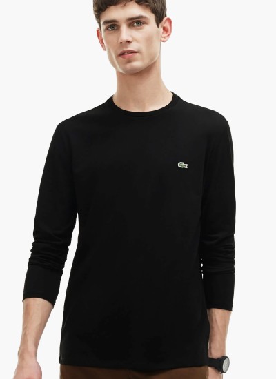 Ανδρικά Παντελόνια HH2661 Σκούρο Μπλε Βαμβάκι Lacoste
