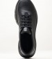 Men Casual Shoes 09L3 Black Leather Frau