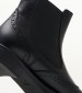 Women Boots 95L7 Black Leather Frau