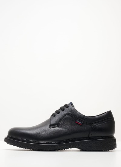 Men Shoes 12300 Black Leather Callaghan