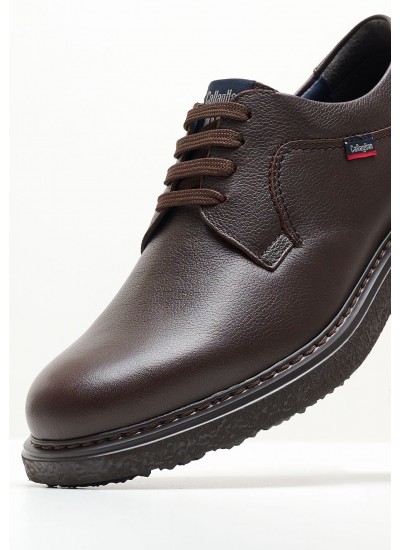 Men Shoes 12300 Brown Leather Callaghan