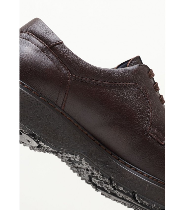 Men Shoes 12300 Brown Leather Callaghan