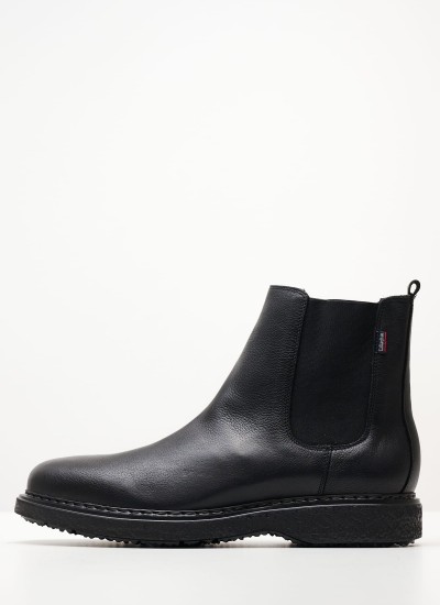 Men Boots 12306 Black Leather Callaghan