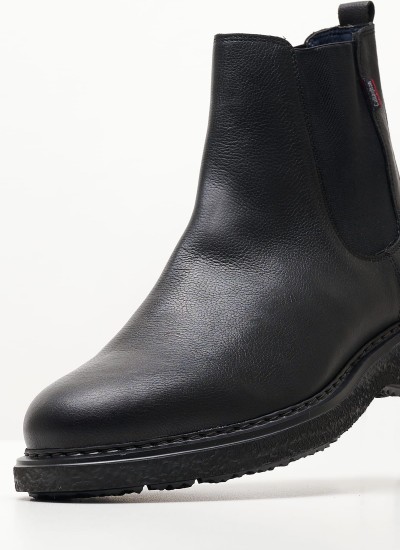 Men Boots 12306 Black Leather Callaghan