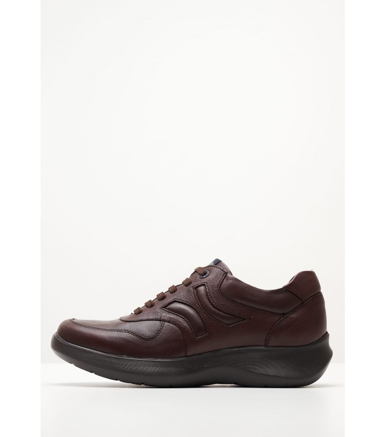 Men Casual Shoes 16605 Brown Leather Callaghan