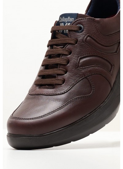 Men Casual Shoes 16605 Brown Leather Callaghan