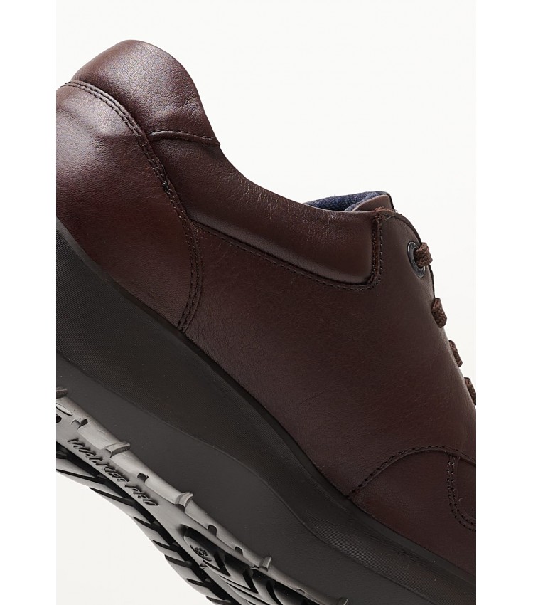 Men Casual Shoes 16605 Brown Leather Callaghan