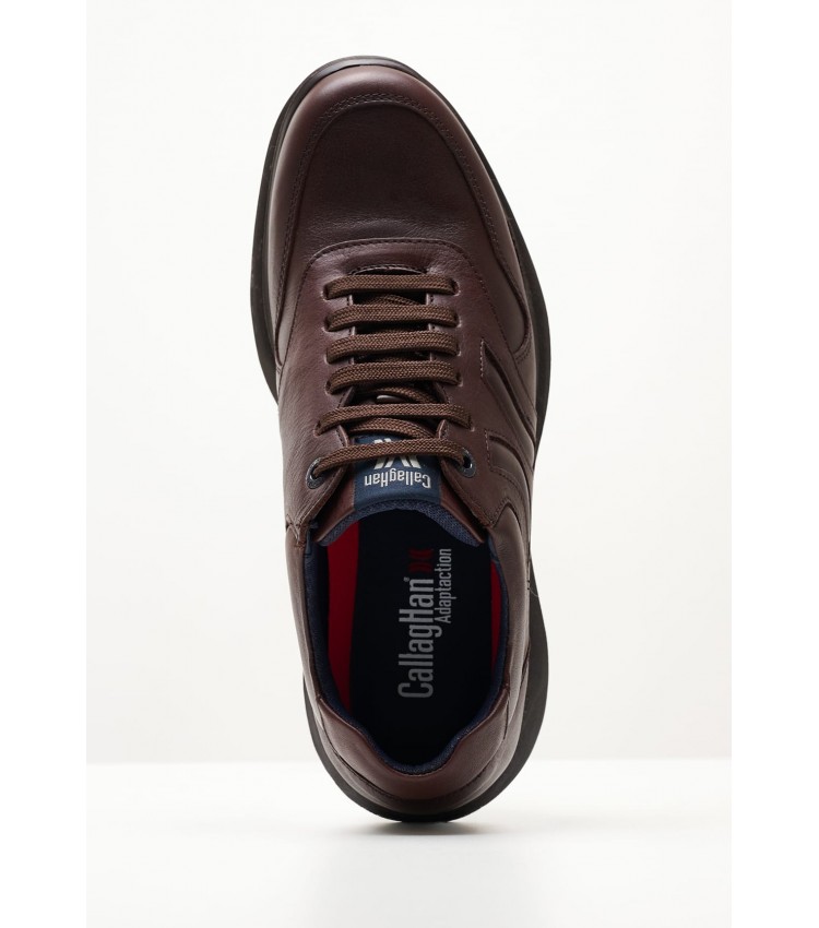 Men Casual Shoes 16605 Brown Leather Callaghan