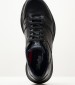 Men Casual Shoes 17824 Black Leather Callaghan