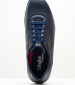 Ανδρικά Παπούτσια Casual 42612 Μπλε Δέρμα Callaghan