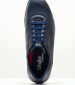 Men Casual Shoes 42612 Blue Leather Callaghan