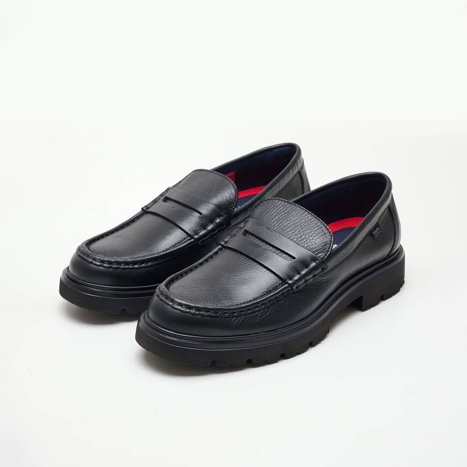 Men Moccasins 48113 Black Leather Callaghan Men Moccasins 48113 Black Leather Callaghan