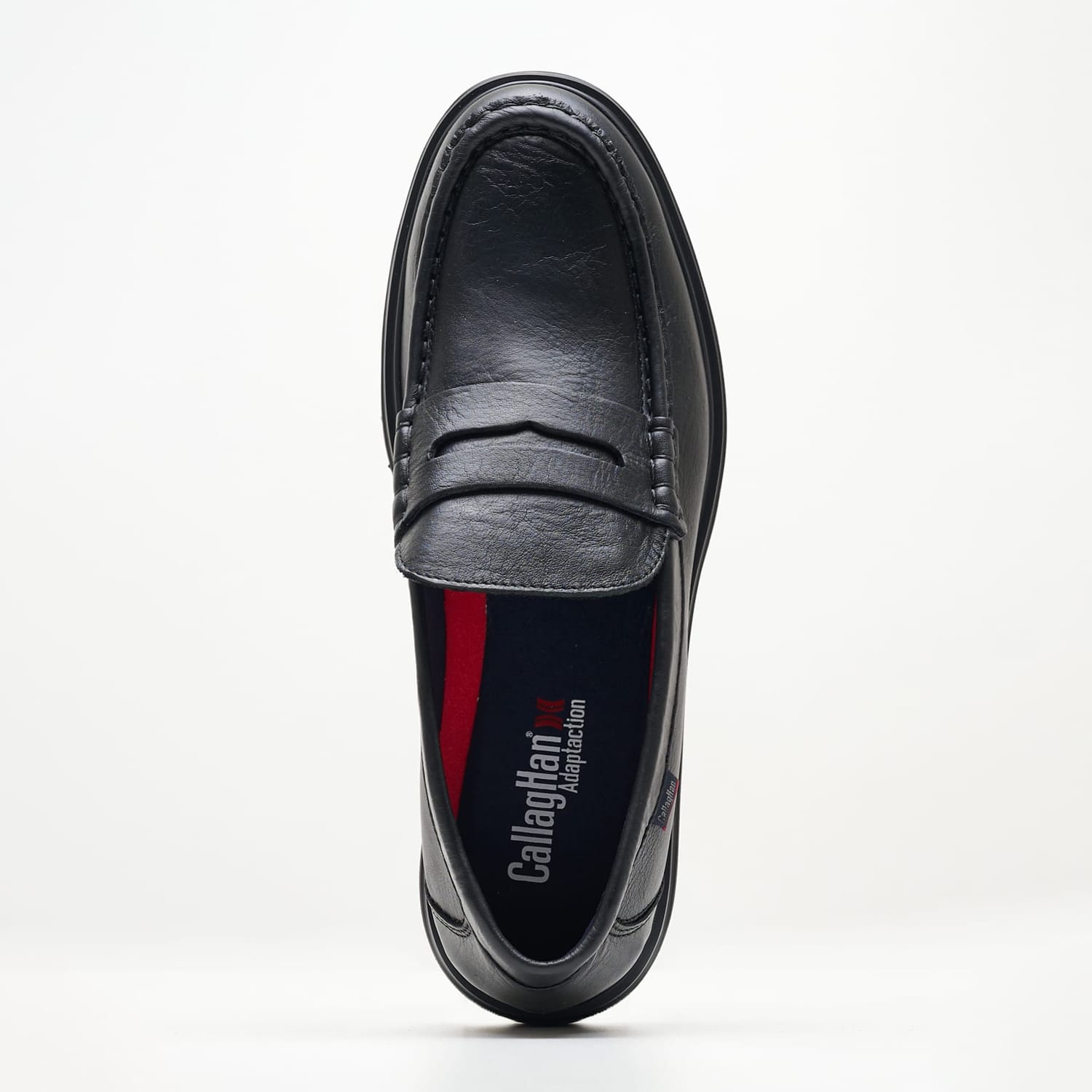 Men Moccasins 48113 Black Leather Callaghan Men Moccasins 48113 Black Leather Callaghan