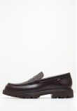 Men Moccasins 48113 Brown Leather Callaghan