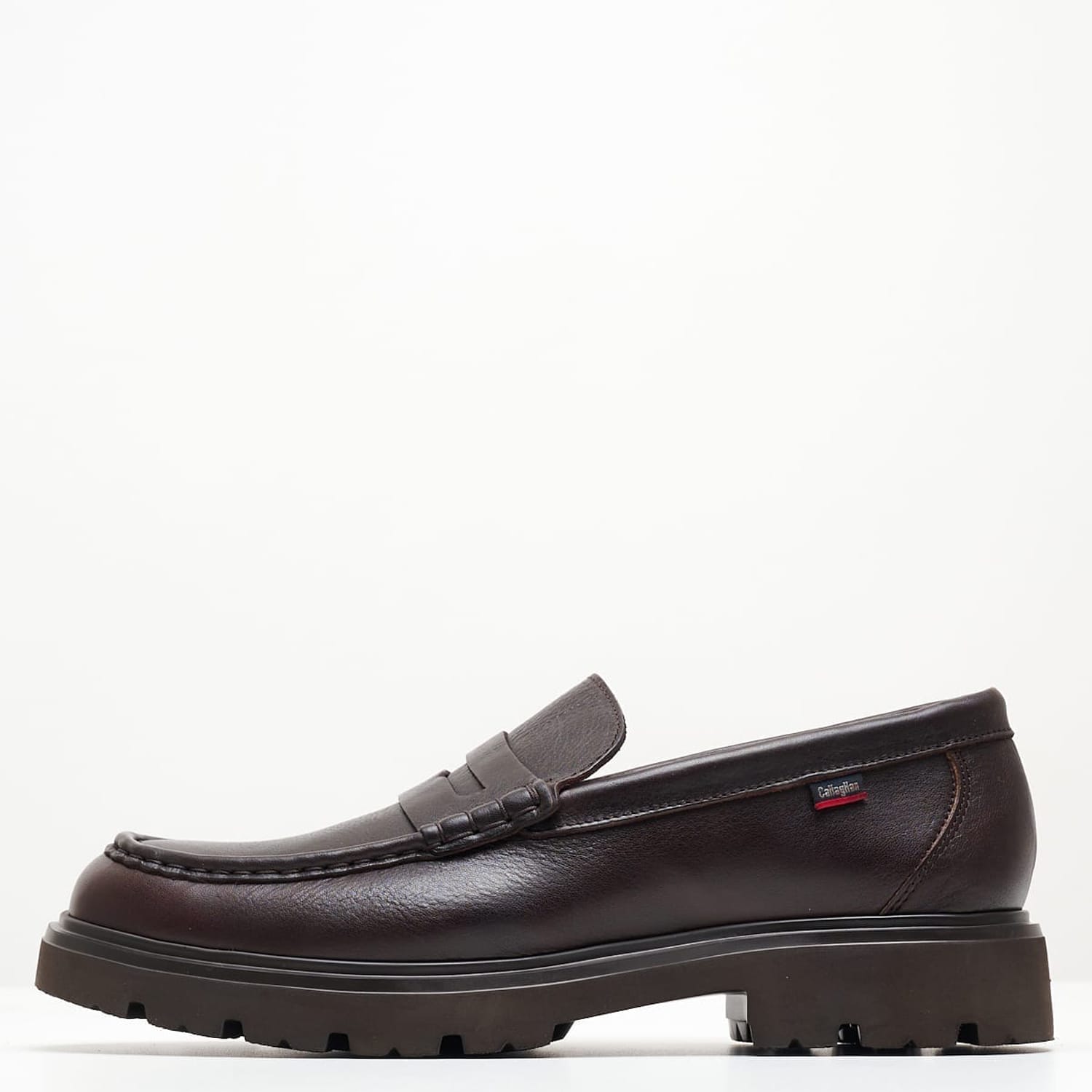 Men Moccasins 48113 Brown Leather Callaghan