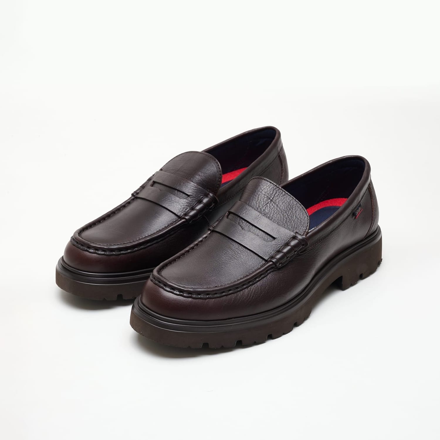 Men Moccasins 48113 Brown Leather Callaghan Men Moccasins 48113 Brown Leather Callaghan