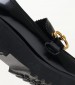 Women Moccasins Skooled.Platform Black Patent Leather Jeffrey Campbell