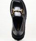 Women Moccasins Skooled.Platform Black Patent Leather Jeffrey Campbell