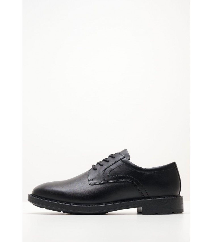 Men Shoes 13200 Black Leather Marco Tozzi