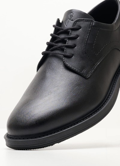 Men Shoes 13200 Black Leather Marco Tozzi