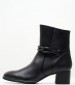 Women Boots 25305 Black Leather Marco Tozzi