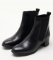 Women Boots 25306 Black Leather Marco Tozzi