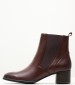 Women Boots 25306 Brown Leather Marco Tozzi